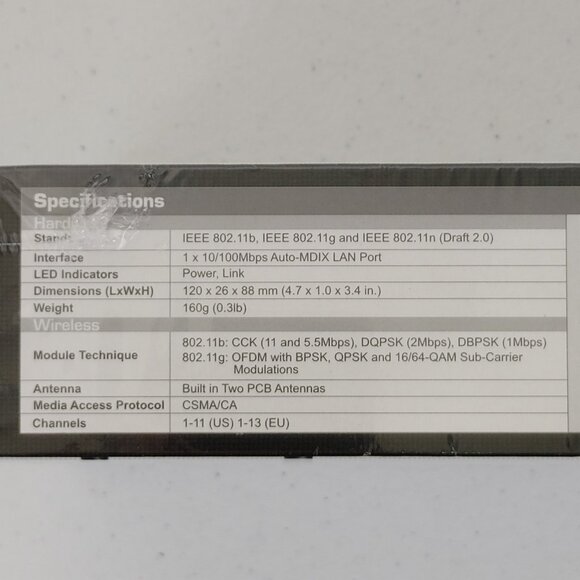 TRENDnet TEW-637AP N300 Wireless Easy-N-Upgrader™ 300Mbps (NEW) - Picture 7 of 14